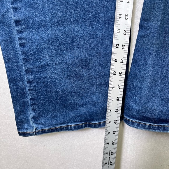Nine West Curvy Bootcut Jeans Womens 18W Plus Size Blue Denim Stretch Cute 2562 - Picture 6 of 10